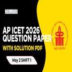 AP ICET 2026 May 2 Shift 1 Question Paper with Solution PDF